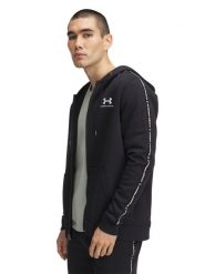 Under Armour Bluza w kolorze czarnym rozmiar: M. Czarne bluzy z kapturem męskie Under Armour, m. Za 202.03 zł.