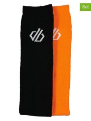 Dare 2b Skarpety (2 pary) w kolorze czarno-pomarańczowym rozmiar: onesize. Czarne skarpetki męskie Dare 2b, bez wzorów. Za 69.75 zł.