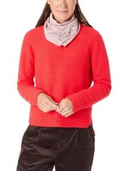 Timezone Sweter w kolorze czerwonym rozmiar: M. Czerwone golfy damskie Timezone, m, bez kołnierzyka. Za 156.98 zł.