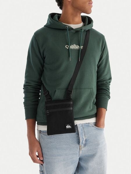Quiksilver Saszetka CEOWB-QUIC-M-002-09 Czarny. Czarne saszetki męskie Quiksilver, z materiału. Za 69.99 zł.