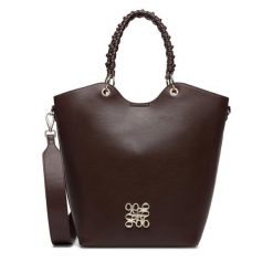 Torebka Nine West. Brązowe torebki klasyczne damskie Nine West, bez wzorów, bez dodatków. Za 299.99 zł.