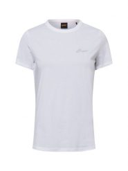 BOSS Orange Koszulka - Elogo Kobiety Bawełna biały, M. Białe t-shirty damskie Boss Orange, m, bez wzorów, z bawełny, bez kołnierzyka. Za 179.95 zł.