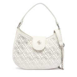 Torebka Guess. Białe torebki klasyczne damskie Guess, z aplikacjami, bez dodatków. Za 294.99 zł.