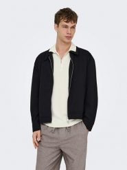 ONLY & SONS Koszulka polo "Onswyler" w kolorze kremowym rozmiar: L. Brązowe koszulki polo męskie Only & Sons, l, bez wzorów, bez ramiączek. Za 78.66 zł.