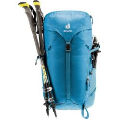 Plecak turystyczny Deuter Trail 30 - wave/ivy/ivy. Niebieskie plecaki damskie Deuter, bez wzorów, z materiału. Za 593.99 zł.