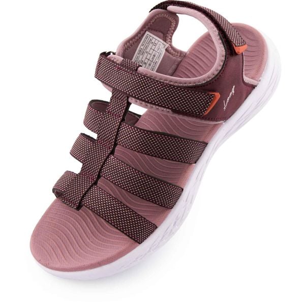 LOAP Nubia PRP Sandały Damskie – Lekka Podeszwa Phylon. Czerwone sandały damskie GLOMEX, bez wzorów, bez obcasa. Za 102.32 zł.