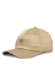 Guess Czapka z daszkiem AW5396 POL01 Beżowy. Brązowe czapki z daszkiem damskie Guess, z aplikacjami, z materiału. Za 159.99 zł.