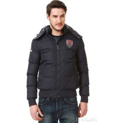 Męska kurtka BRUNO DARK BLUE. Niebieskie kurtki męskie Męska kurtka BRUNO DARK BLUE, l, bez wzorów, bez kaptura. W wyprzedaży za 159.00 zł.