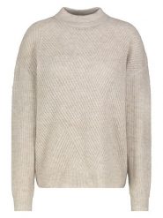 Eight2Nine Sweter w kolorze beżowym rozmiar: XS. Brązowe golfy damskie Eight2Nine, xs, bez wzorów, ze splotem, bez ramiączek. Za 127.65 zł.