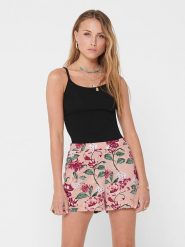 ONLY Top w kolorze czarnym rozmiar: XS. Czarne topy damskie Only, xs, bez wzorów, bez kołnierzyka. Za 30.95 zł.