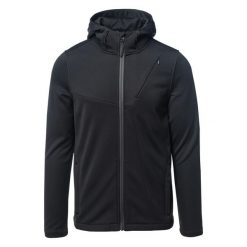 Kurtka softshell z kapturem Iguana Rochel. Czarne kurtki męskie IGUANA, m, bez wzorów, z poliesteru, z kapturem. Za 785.80 zł.