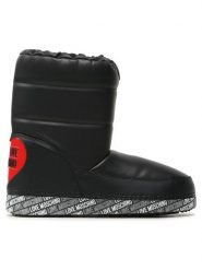 LOVE MOSCHINO Śniegowce JA24142G1HIT400A Czarny. Czarne śniegowce damskie Love Moschino, ze skóry. Za 1,029.00 zł.