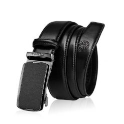 Skórzany pasek męski BETLEWSKI Czarny 130. Czarne paski męskie Betlewski, bez wzorów, ze skóry. Za 99.00 zł.