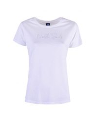 North Sails T-shirt | 90 2356 000 | T-Shirt S/S W/Logo | Kobieta | Biały. Białe t-shirty damskie North Sails, s, bez wzorów, z bawełny, bez kołnierzyka. W wyprzedaży za 99.00 zł.