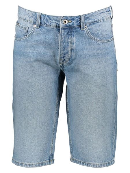 Pepe Jeans Bermudy dżinsowe "Byron" w kolorze błękitnym rozmiar: W31. Niebieskie szorty męskie Pepe Jeans, z aplikacjami, z bawełny, klasyczne. Za 127.35 zł.