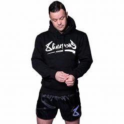 Bluza z kapturem 8 Weapons Unlimited. Czarne bluzy z kapturem męskie 8 WEAPONS, l, z bawełny. Za 278.50 zł.
