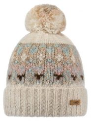 Barts Czapka "Renaa" w kolorze beżowym rozmiar: onesize. Brązowe czapki zimowe damskie Barts. Za 91.77 zł.