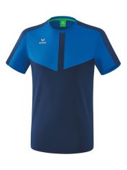 Erima Koszulka sportowa "Squad" w kolorze niebiesko-granatowym rozmiar: XL. Niebieskie t-shirty sportowe męskie Erima, xl, z materiału, bez ramiączek, outdoorowe. Za 79.03 zł.