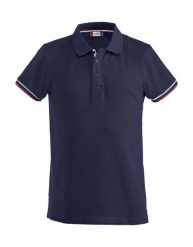 Clique koszulka polo męska Newton 100% bawełna czesana – dark navy. Niebieskie koszulki polo męskie CLIQUE, m, bez wzorów, z bawełny, bez ramiączek. Za 136.70 zł.