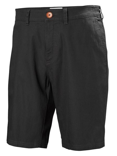 Helly Hansen Szorty "Dock" w kolorze antracytowym rozmiar: 36. Czarne szorty męskie Helly Hansen, z bawełny, bez kołnierzyka. Za 184.95 zł.