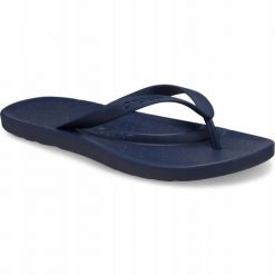Japonki Dla Dorosłych Crocs Flip. Niebieskie klapki i japonki męskie Crocs, z materiału. Za 119.99 zł.