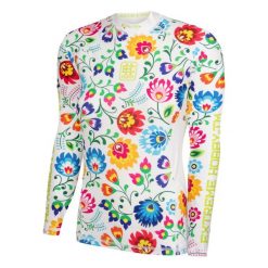 Koszulka Sportowa Rashguard damski MMA EXTREME HOBBY FOLK 2. Białe bielizna termoaktywna damska EXTREME HOBBY, m, bez wzorów, z bawełny, bez ramiączek. Za 209.00 zł.
