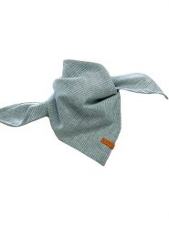 LiVi Lniana chusta "Green finestripes" w kolorze zielonym rozmiar: onesize. Zielone chusty i apaszki dziecięce LiVi, z bawełny. Za 78.66 zł.