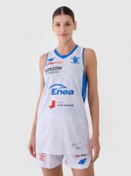 4F Koszulka meczowa replika domowa z sezonu 2024/25 damska 4F x Enea AZS Gorzów Wielkopolski - multikolor L. Bluzki sportowe damskie 4f, l, bez wzorów, z dzianiny, bez ramiączek. Za 199.99 zł.