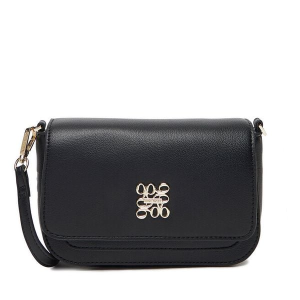 Torebka Nine West. Czarne listonoszki damskie Nine West, bez wzorów, bez dodatków. Za 179.99 zł.