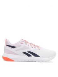 Reebok Buty na siłownię Flexagon Force 4 HP9223 Biały. Białe obuwie treningowe damskie Reebok, na fitness i siłownię. Za 199.99 zł.