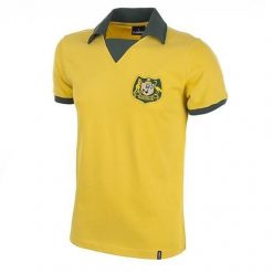 Koszulka Retro Piłkarska - Dorosły - Australia Mistrzostwa Świata 1974 - Żółta. Żółte t-shirty sportowe męskie COPA FOOTBALL, bez ramiączek, do piłki nożnej. Za 252.49 zł.