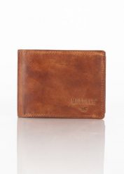 MUSTANG Denimo High Wallet Side Opening With Button MĘSKI SKÓRZANY PORTFEL POJEMNY NA KARTY PREMIUM. Portfele męskie Mustang, bez wzorów. Za 129.99 zł.