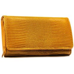 Brązowy portfel damski ze skóry ekologicznej z kieszonką zewnętrzną - 4U Cavaldi. Brązowe portfele damskie 4U Cavaldi, bez wzorów, ze skóry ekologicznej. Za 45.00 zł.