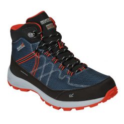 Buty trekkingowe męskie Samaris Lite. Czarne buty trekkingowe męskie Regatta, z poliesteru, bez zapięcia, trekkingowe. Za 271.00 zł.