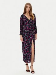 Pepe Jeans Sukienka codzienna Aubrey PL953640 Czarny Slim Fit. Czarne sukienki damskie Pepe Jeans, na co dzień, l, bez wzorów, z jeansu, bez kołnierzyka, bez ramiączek, proste. Za 469.99 zł.