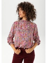 Aniston Bluzka w kolorze różowo-karmelowym rozmiar: 42. Różowe bluzki damskie Aniston, bez wzorów, z wiskozy, bez kołnierzyka, bez ramiączek. Za 61.02 zł.