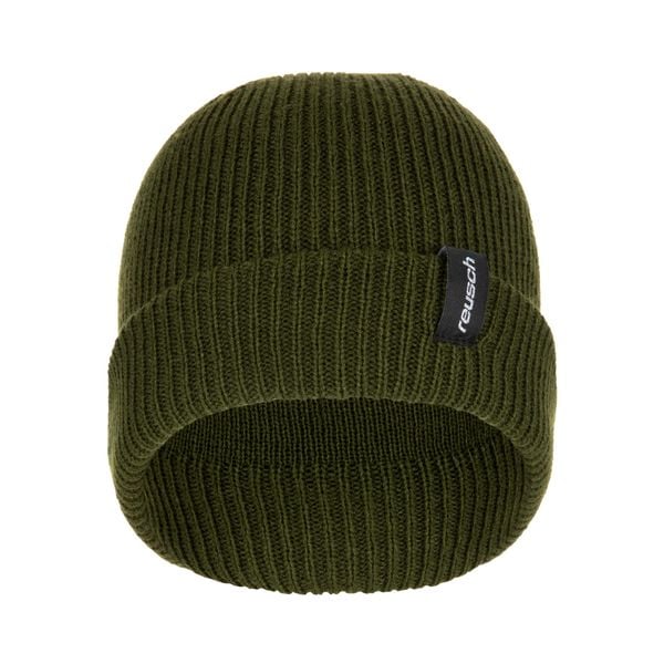 Czapka REUSCH Eddie Beanie. Zielone czapki męskie REUSCH, bez wzorów, sportowe. Za 102.72 zł.