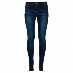 Desigual jeansy damskie Kentya 27 ciemnoniebieski. Niebieskie jeansy damskie Desigual. W wyprzedaży za 169.00 zł.