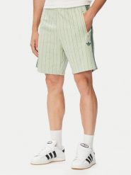Adidas Szorty sportowe Pinstripes KT4328 Kremowy Regular Fit. Białe szorty męskie Adidas, l, z bawełny. Za 239.99 zł.