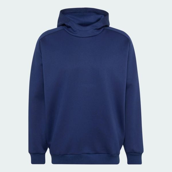 ZIMOWA BLUZA Z KAPTUREM Z DZIANINY SOFT LUX. Niebieskie bluzy sportowe męskie Adidas, na zimę, l, z bawełny. Za 349.00 zł.