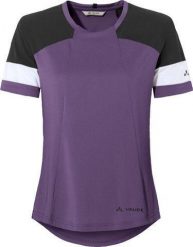 VAUDE Kuro damska koszulka kolarska krótki rękaw Mulberry. Białe t-shirty damskie Vaude, uniwersalny, bez wzorów, z materiału, bez kołnierzyka. Za 487.80 zł.