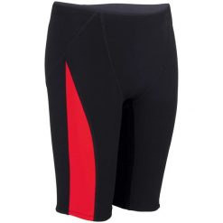 Spodenki kąpielowe męskie Aquafeel Boost Jammer. Czarne kąpielówki męskie AQUAFEEL, l, bez wzorów, z elastanu, na fitness i siłownię. Za 199.99 zł.