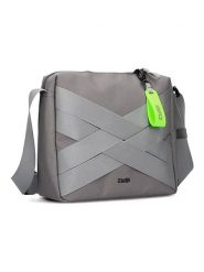 Zwei Torebka w kolorze szarym - 28 x 23 x 11 cm rozmiar: onesize. Szare torebki klasyczne damskie Zwei, bez wzorów, z materiału, bez dodatków. Za 174.84 zł.