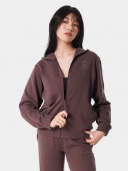 Carpatree Bluza "Varsity" w kolorze brązowym rozmiar: M. Brązowe bluzy z kapturem damskie Carpatree, m, z bawełny. Za 168.46 zł.