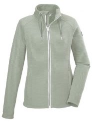 Killtec Kurtka polarowa "KOS 24" w kolorze zielonym rozmiar: 38. Zielone kurtki damskie KILLTEC, bez wzorów, z polaru, bez kaptura. Za 123.53 zł.