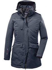 Killtec Parka funkcyjna "Ostfold" w kolorze granatowym rozmiar: 40. Niebieskie parki damskie KILLTEC, m, bez wzorów. Za 351.38 zł.