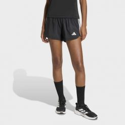 Spodenki fitness damskie ADIDAS 2w1. Białe spodenki sportowe damskie Adidas, s, ze skóry, na fitness i siłownię. Za 179.99 zł.
