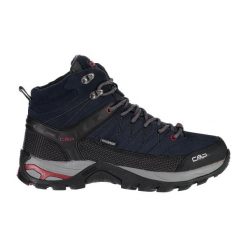 Buty trekkingowe CMP Rigel Waterproof. Czarne buty trekkingowe męskie CMP, z materiału, bez zapięcia, trekkingowe. Za 430.50 zł.