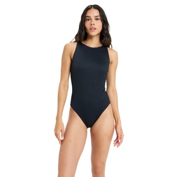 Jednoczęściowy strój kąpielowy dla Kobiety ROXY LOVE ATHLETIC Czarny. Szare stroje jednoczęściowe damskie Roxy, xl, bez wzorów. Za 389.99 zł.