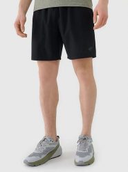 4F Szorty sportowe w kolorze czarnym rozmiar: S. Czarne szorty męskie 4f, s, z materiału. Za 47.99 zł.